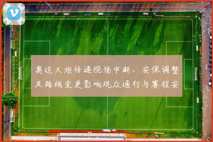 奥运火炬传递现场中断，安保调整及路线变更影响观众通行与赛程安排