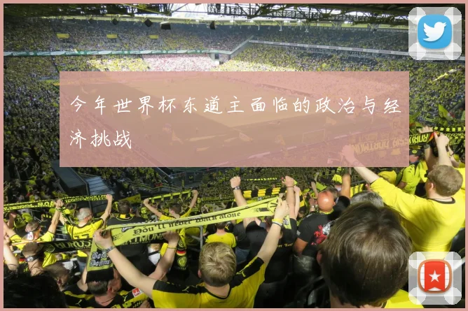 今年世界杯东道主面临的政治与经济挑战